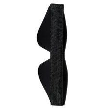 Маска на очі Dreamtoys Blaze Blindfold With Painting Edge Чорна