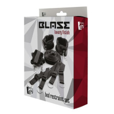 Ремінна система для фіксації до ліжка Dreamtoys Blaze Bed Restraint Set