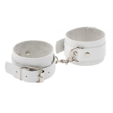 Наручники sLash Leather Standart Hand Cuffs, White