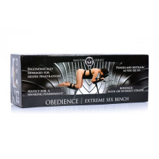 Скамья для экстремального секса с фиксаторами Master Series Extreme Sex Bench
