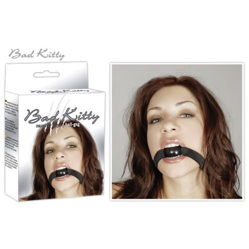 Кляп Bad Kitty 2490420 Mundknebel Черный Кляп Bad Kitty 2490420 Mundknebel Черный