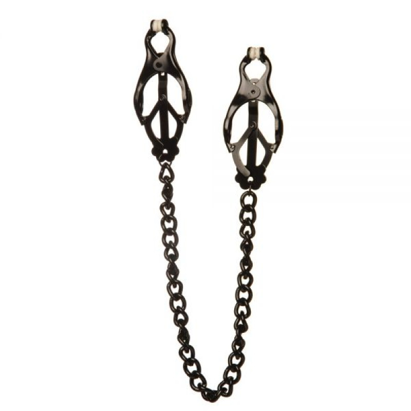 Зажимы на соски Lucky Bay Nipple play кабалы Black Зажимы на соски Lucky Bay Nipple play кабалы Black