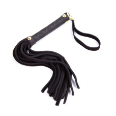 Флоггер DS Fetish Leather flogger S black 27 см