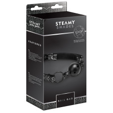 Кляп StRubber STEAMY SHADES Ball Gag mit Plastik- und Silikon-Ball