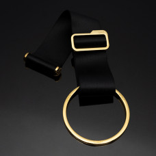 Фіксатори на двері UPKO Over the Door зі стрічкою для бондажу в комплекті, чорного кольору