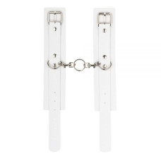 Наручники sLash Leather Standart Hand Cuffs, White
