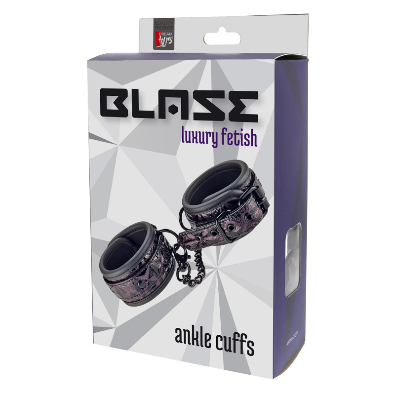 Окови Dreamtoys Blaze Ankle Cuff Фіолетові