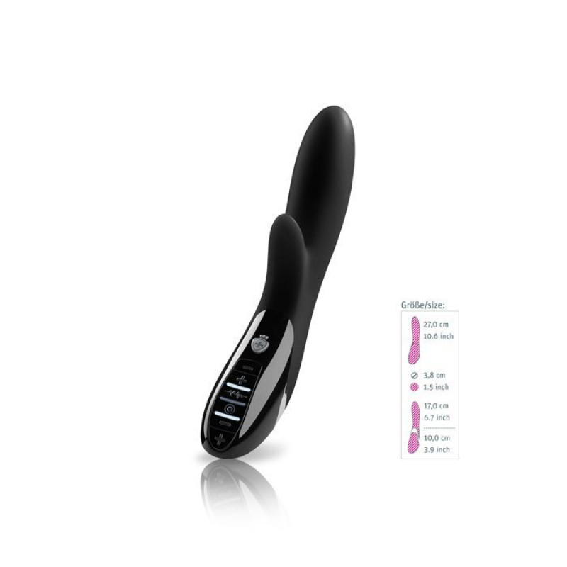 Вибратор-кролик с электростимуляцией Mystim Daring Danny eStim Миостимулятор Черный Вибратор-кролик с электростимуляцией Mystim Daring Danny eStim Миостимулятор Черный