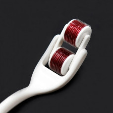 Колесо Вартенберга двойное Loveshop, белое с красным, 17 см