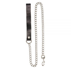 Поводок sLash Leather Leash, Black