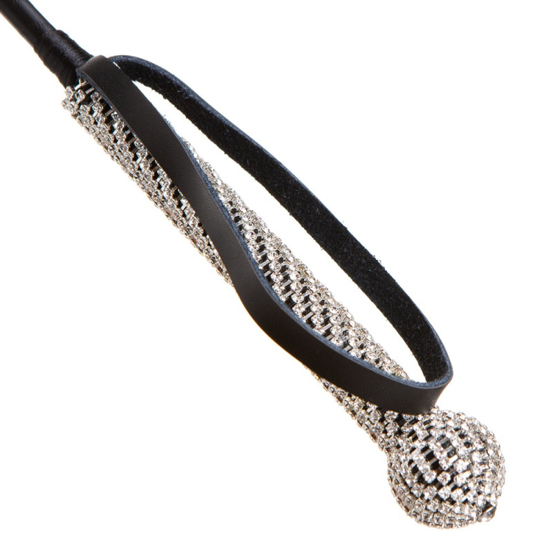 Стек DS Fetish Crop bling glass diamond Стек DS Fetish Crop bling glass diamond