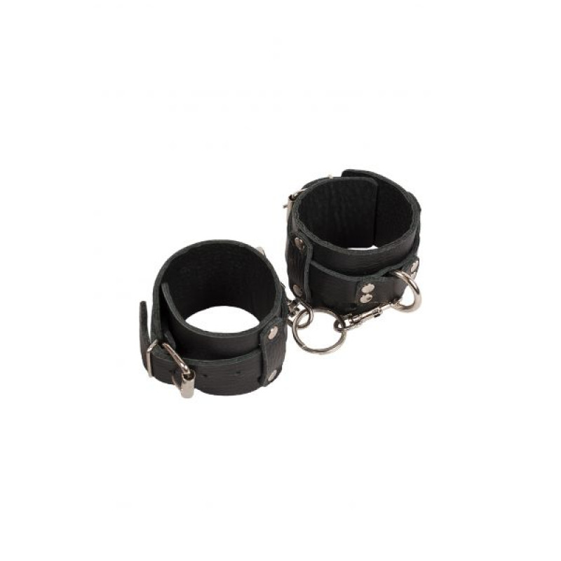 Наручники sLash Leather Dominant Hand Cuffs, Black Наручники sLash Leather Dominant Hand Cuffs, Black