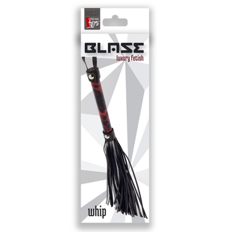 Флогер Dream Toys Blaze Flogger Чорний Флогер Dream Toys Blaze Flogger Чорний