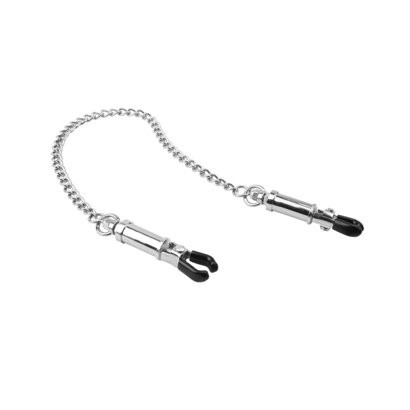 Зажимы для сосков Chisa Sins Inquisition The Pinch Nipple Clamps with Chain Зажимы для сосков Chisa Sins Inquisition The Pinch Nipple Clamps with Chain