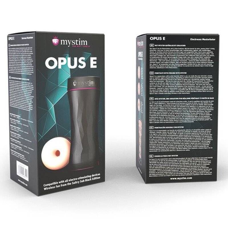 Мастурбатор Mystim Opus E Donut для электростимулятора Мастурбатор Mystim Opus E Donut для электростимулятора