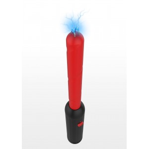 Електростимулятор Стік Taboom Prick Stick Electro Shock Wand червоно-чорний, 34 см