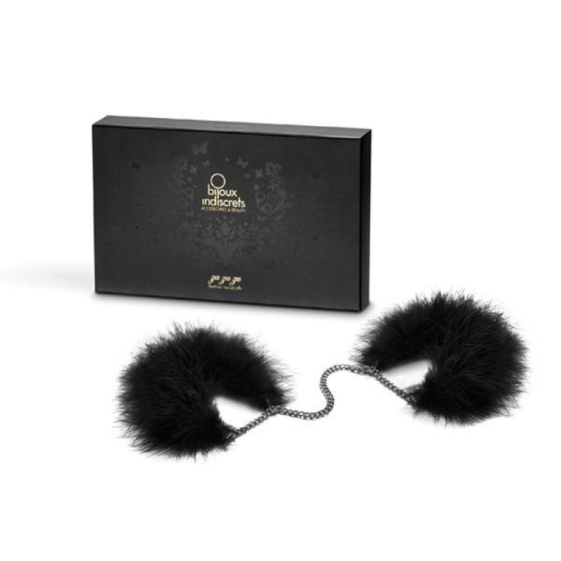 Пухнасті наручники Bijoux Indiscrets Za za zu - feahter handcuffs Пухнасті наручники Bijoux Indiscrets Za za zu - feahter handcuffs