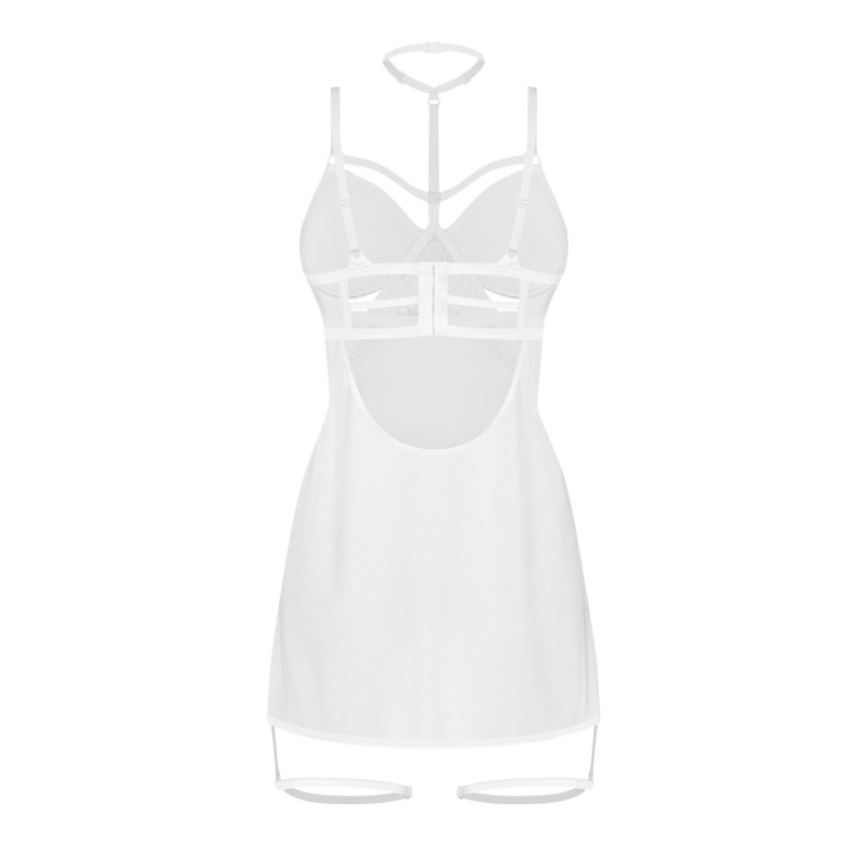Бебі-долл Obsessive Arrowel White chemise S/M