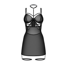 Бебі-долл Obsessive Arrowel Black chemise S/M