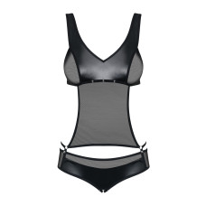 Боди Obsessive 823-TED-1 Черный S/M