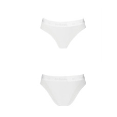 Трусики с прозрачной вставкой Passion PS002 PANTIES M, white