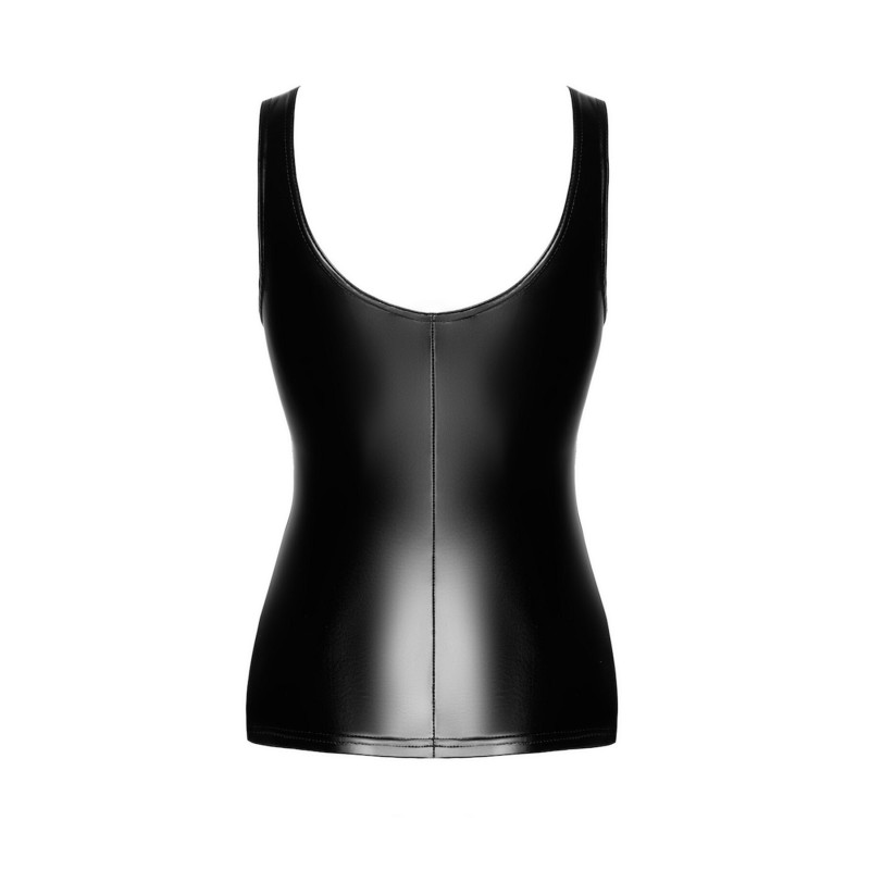 Топ Noir Handmade F346 Powerwetlook top - M