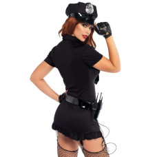 Еротичний костюм поліціянтки Leg Avenue Dirty Cop XS, 6 предметів