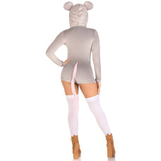 Комбинезон-костюм мышки Leg Avenue Comfy Mouse S, с капюшоном