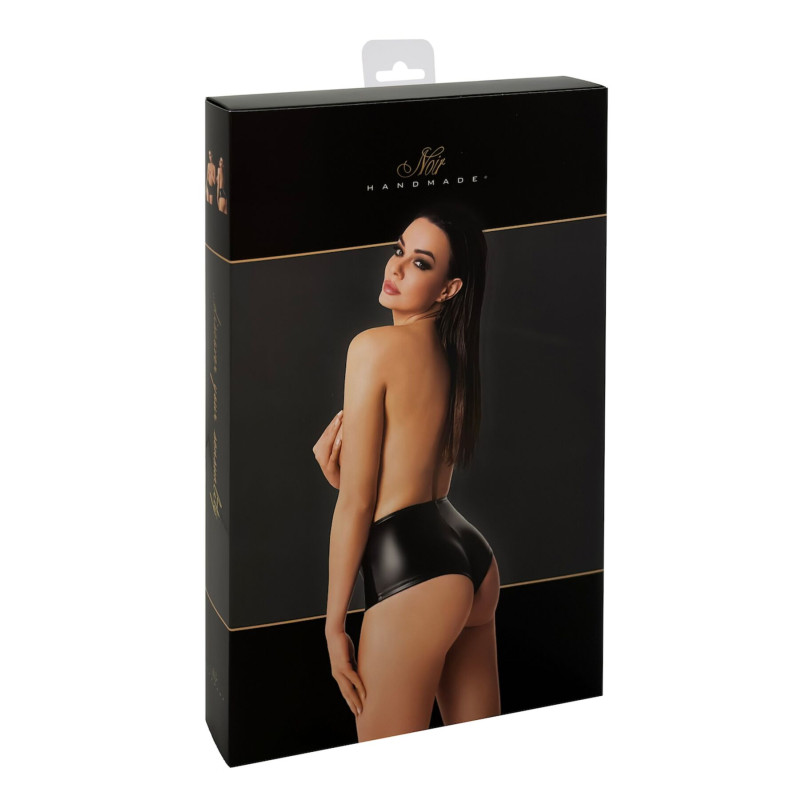 Шорти Noir Handmade F335 Powerwetlook shorts - M Шорти Noir Handmade F335 Powerwetlook shorts - M