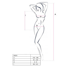 Бодистокинг Passion BS035 S/XL Красный