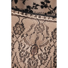 Красивий Корсет Passion FABRA CORSET S/M Чорний