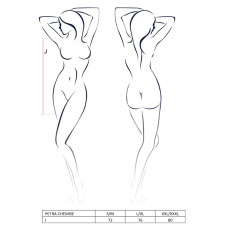 Женский Пеньюар Passion PETRA CHEMISE L/XL Черный