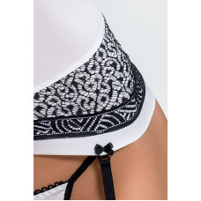 Корсет Passion SUELO CORSET S/M Білий