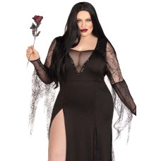 Костюм Мортиши Аддамс Leg Avenue Sexy Spooky Morticia 1X–2X