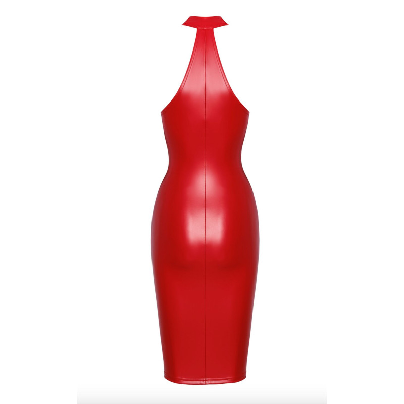 Сукня Noir Handmade F354 Red powerwetlook dress - M Сукня Noir Handmade F354 Red powerwetlook dress - M