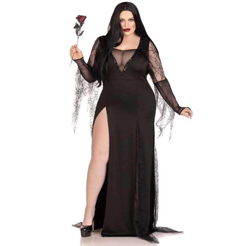 Костюм Мортиши Аддамс Leg Avenue Sexy Spooky Morticia 1X–2X