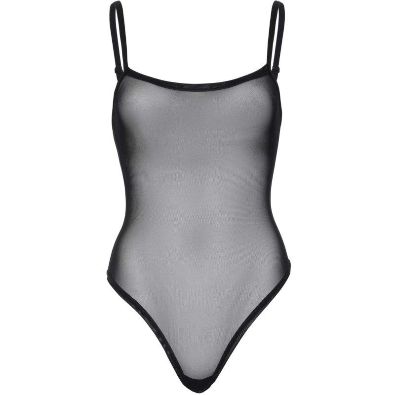 Эротическое боди Leg Avenue Cami bodysuit with thong Black XL, на бретелях Эротическое боди Leg Avenue Cami bodysuit with thong Black XL, на бретелях