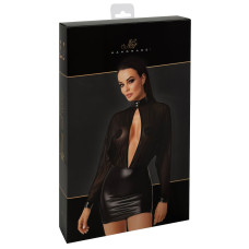 Платье Noir Handmade F348 Powerwetlook and tulle dress - M