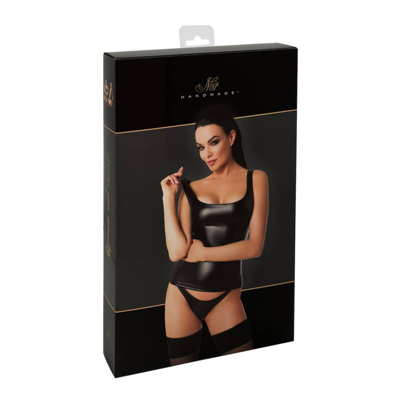 Топ Noir Handmade F346 Powerwetlook top - S Топ Noir Handmade F346 Powerwetlook top - S