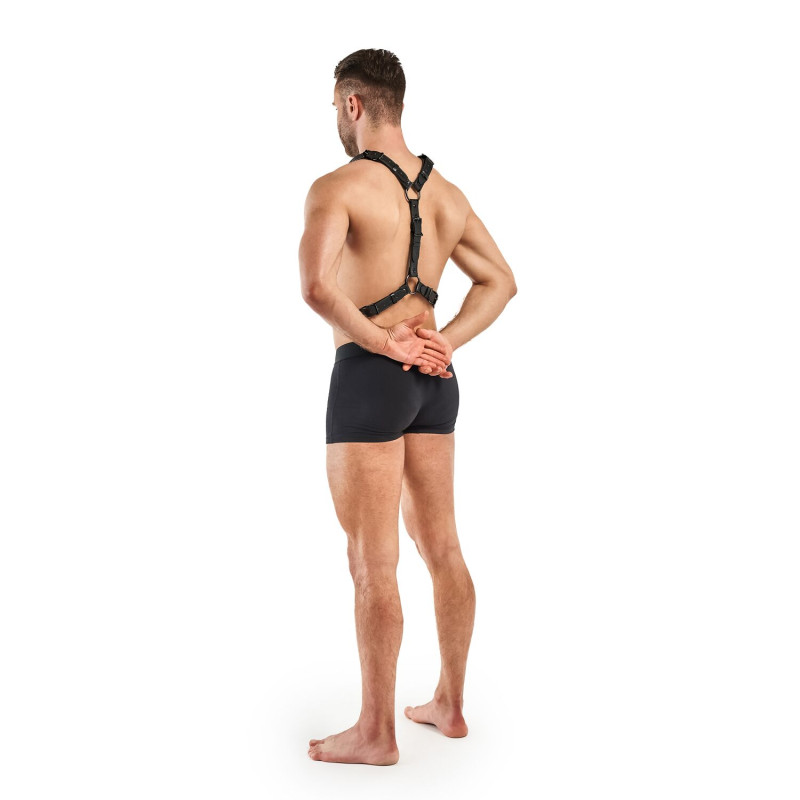 Портупея Bedroom Fantasies: Max Bondage Harness, черная Портупея Bedroom Fantasies: Max Bondage Harness, черная