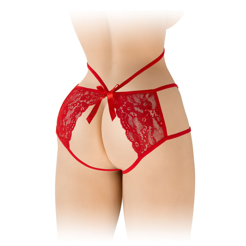 Трусики с открытой попкой Fashion Secret Nadia Красные Трусики с открытой попкой Fashion Secret Nadia Красные
