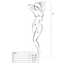 Бодистокинг Passion BS021 S/XL Черный