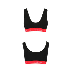 Спортивный топ на широких бретелях Passion PS003 TOP XL, black