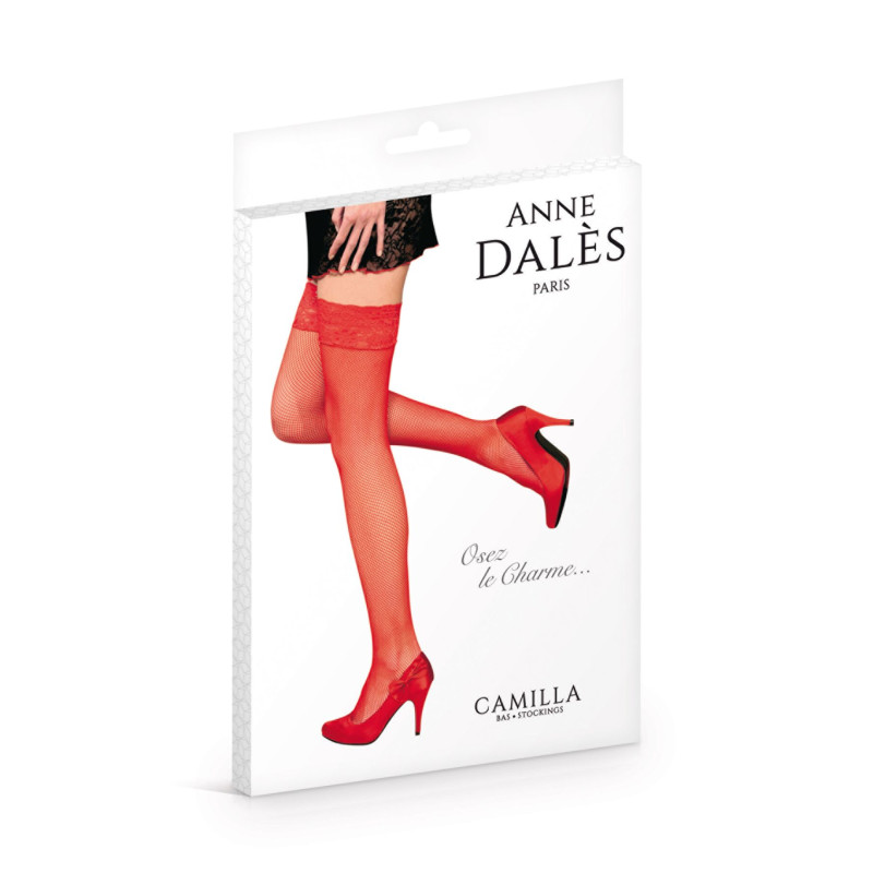 Чулки Anne De Ales CAMILLA T2 Red Чулки Anne De Ales CAMILLA T2 Red