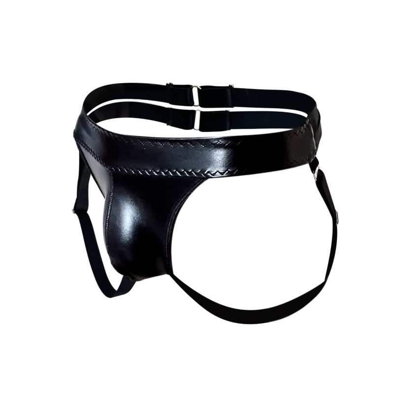 Мужские виниловые трусы Art of Sex - Atlante, цвет Черный, размер XS-M Мужские виниловые трусы Art of Sex - Atlante, цвет Черный, размер XS-M