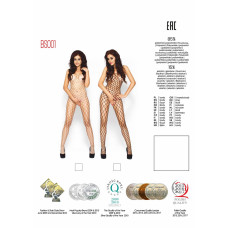 Бодистокинг Passion в крупную сетку S/XL Белый