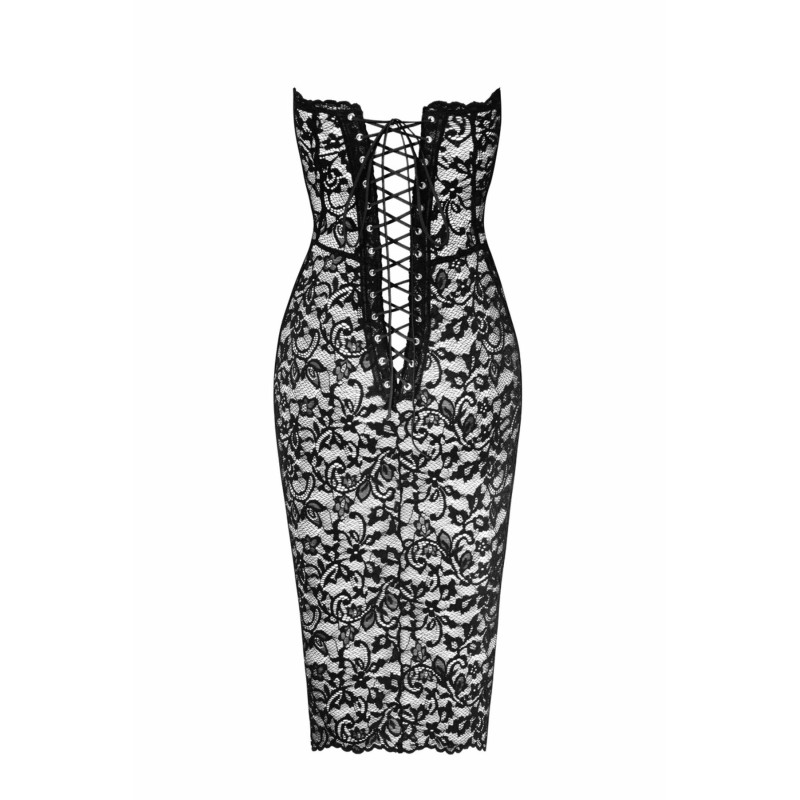 Сукня Noir Handmade F301 Catalyst lace up midi dress - 3XL Сукня Noir Handmade F301 Catalyst lace up midi dress - 3XL