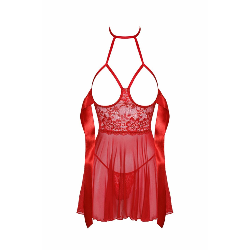 Беби-дол Kissable Sexy Kiss Babydoll Red S/M Беби-дол Kissable Sexy Kiss Babydoll Red S/M