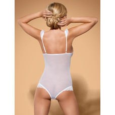 Боди Obsessive Julitta Белый S/M