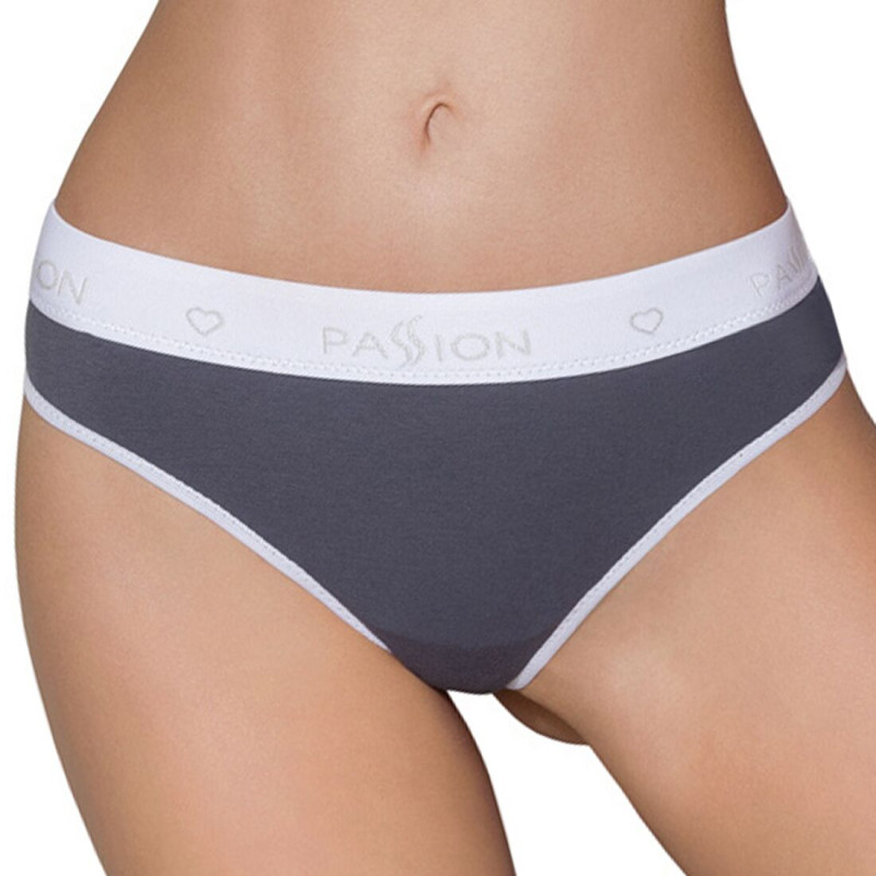 Спортивні трусики-стрінги Passion PS007 PANTIES dark grey, L Спортивні трусики-стрінги Passion PS007 PANTIES dark grey, L